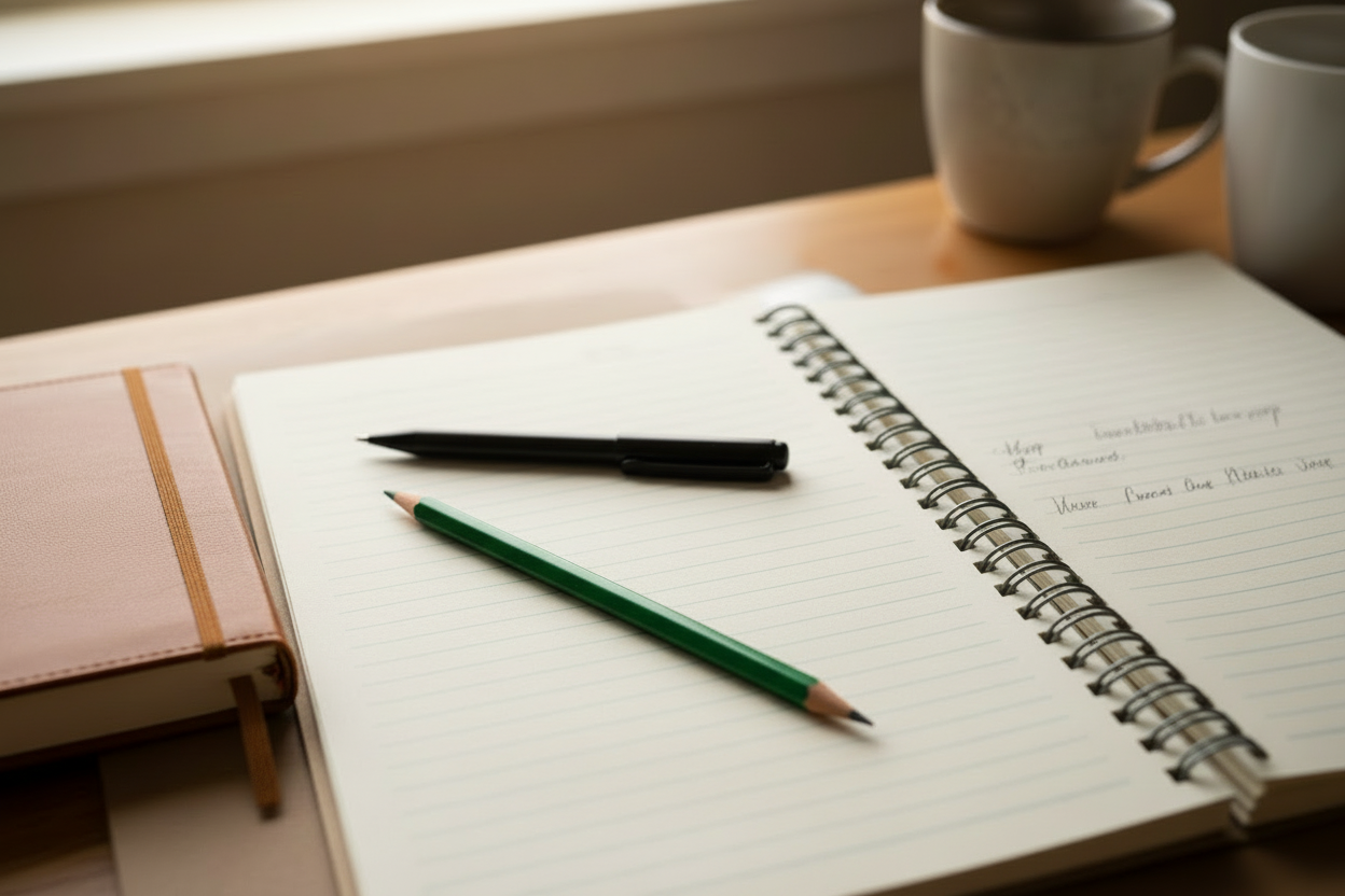 펜과 연필의 갯수를 줄여줘 펜 1개 연필 1개로